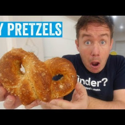 Soft baked pretzels