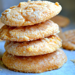 Soft Batch Pumpkin Sugar Cookies