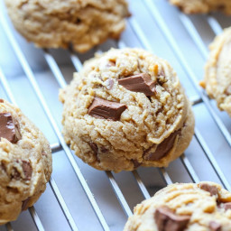 Soft Peanut Butter Chocolate Chunk Cookies