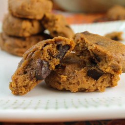 Soft Pumpkin Cookies - Gluten Free and Vegan