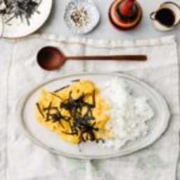 Soft Scrambled Japanese Tamago Rice Bowl Recipe