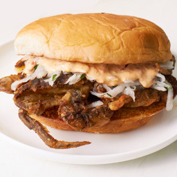 Soft-Shell Crab Sandwiches with Singapore Slaw