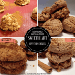 Soft Sweetheart Cinnamon Cookies (Low Carb)