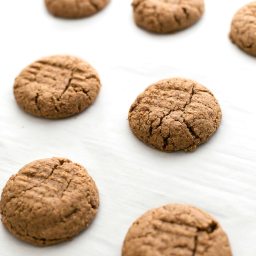 Soft + Tender Peanut Butter Cookies | Vegan and Gluten-Free
