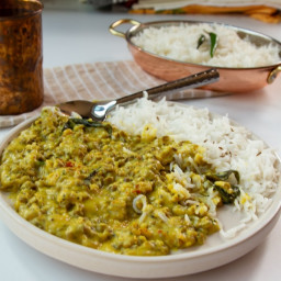 Soothing Mung Bean Dal In Buttermilk Curry