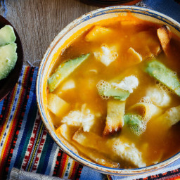 Sopa azteca o sopa de tortilla: receta de un clásico de la cocina mexicana 