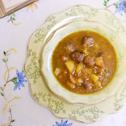 Sopa de Albóndigas (Meatball Soup)