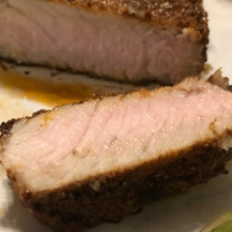 Sorta Blackened Chile-Rubbed Pork Recipe