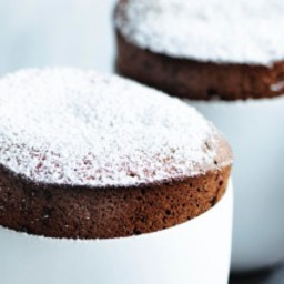 Souffle recipes: Flourless chocolate and almond souffles