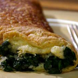 Soufléed Spinach Omelette