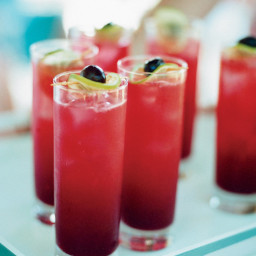 Sour-Cherry Gin Slings