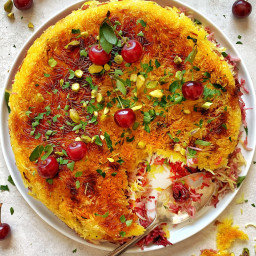 Sour Cherry Persian Rice