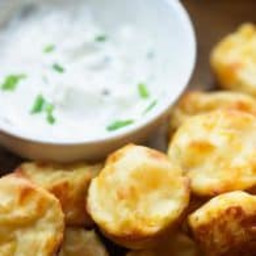 Sour Cream and Chive Mashed Potato Puffs