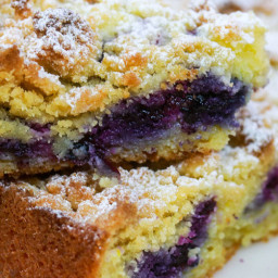 Sour Cream Blueberry Crumb Cake