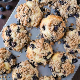 Sour Cream Blueberry Muffins Recipe