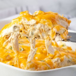 Sour Cream Chicken Enchilada Casserole – State of Dinner