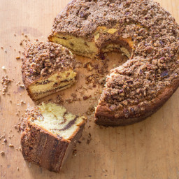 Sour Cream Coffee Cake with Brown Sugar-Pecan Streusel