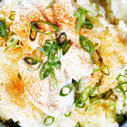 Sour Cream Mashed Potatoes with Paprika