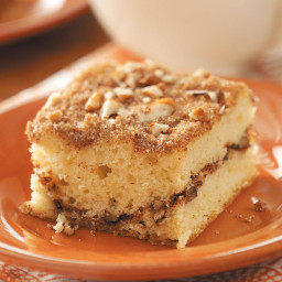 Sour Cream Streusel Coffee Cake Recipe