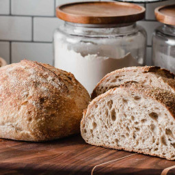 Sourdough Country Loaf Bread Recipe
