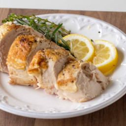 Sous-Vide Chicken Breast with Lemon