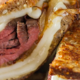 Sous Vide Short Rib Melt with Gruyere and Caramelized Onions