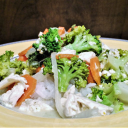 SousVide Thai Mixed Vegetables & Tofu Recipe