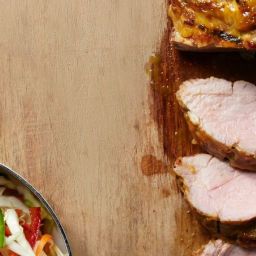 South Carolina Mustard-Glazed Pork Tenderloin