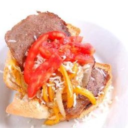 South Philly Cheese Steak Sandwich