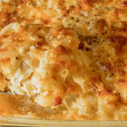 Southern Baked Mac and Cheese with Evaporated Milk