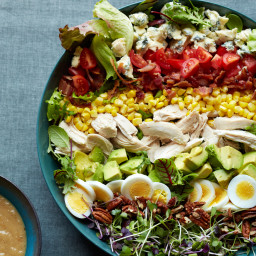 Southern Cobb Salad with Roasted Sweet Onion Dressing