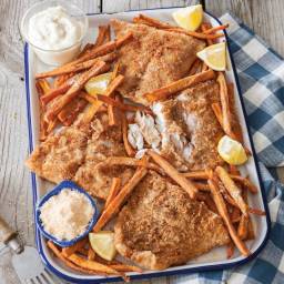 Southern Fish and Chips with Hot Salt