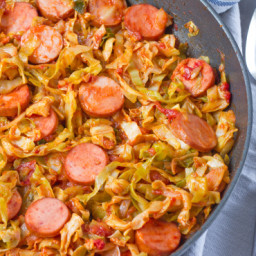 Southern Fried Cabbage With Sausage