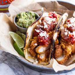 Southern Fried Chicken Tacos