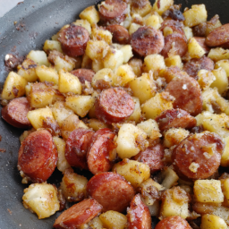 Southern Fried Potatoes & Sausage