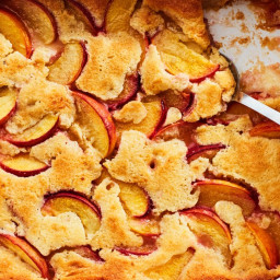 Southern One-Cup Peach Cobbler