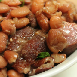 Southern Pinto Beans and Hamhocks Made in the Crock Pot