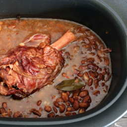 Southern Pinto Beans With Ham Hocks, Crock Pot