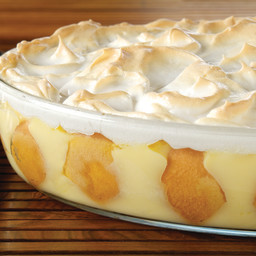 Southern Style Banana Pudding with Meringue