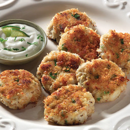 Southern-Style Crab Cakes with Cool Lime Sauce