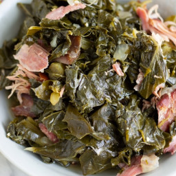 Southern Style Pressure Cooker Collard Greens