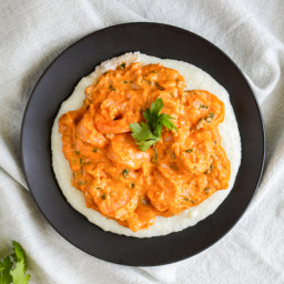 Southern Style Shrimp and Grits *Lactose Free