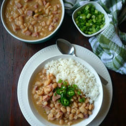 Southern-Style White Beans and Ham