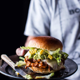 Southwest BBQ Pork Sliders.