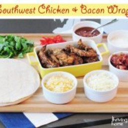 Southwest Chicken and Bacon Wrap