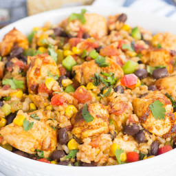 Southwest Chicken and Rice Bowls