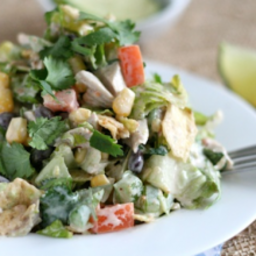 Southwest Chicken Chop Salad