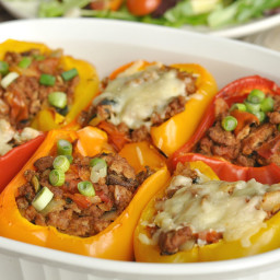 Southwest Stuffed Peppers {Real Food}