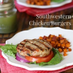 Southwestern Chicken Burgers