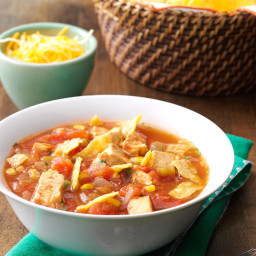 Southwestern Chicken Tortilla Soup Recipe